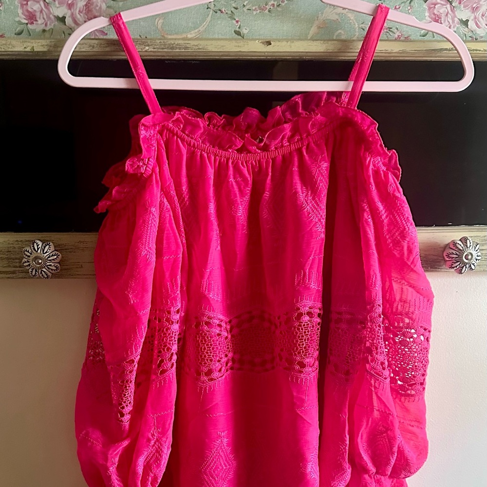Vibrant Pink Blouse